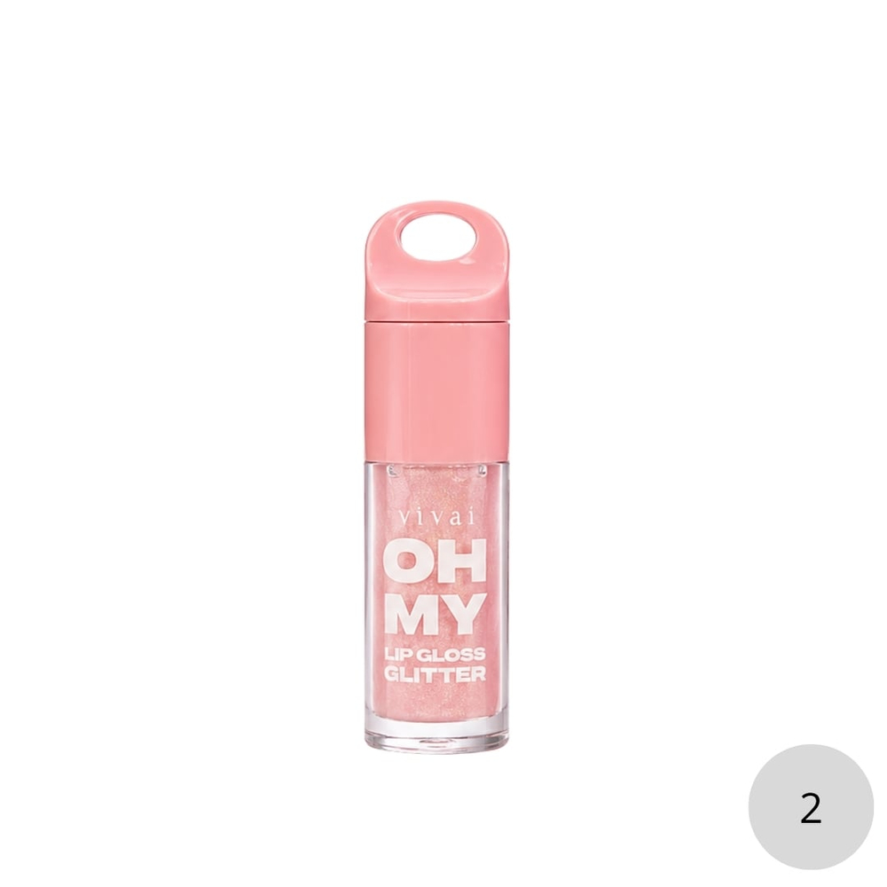 Oh My Lip Gloss Glitter 7ml Vivai