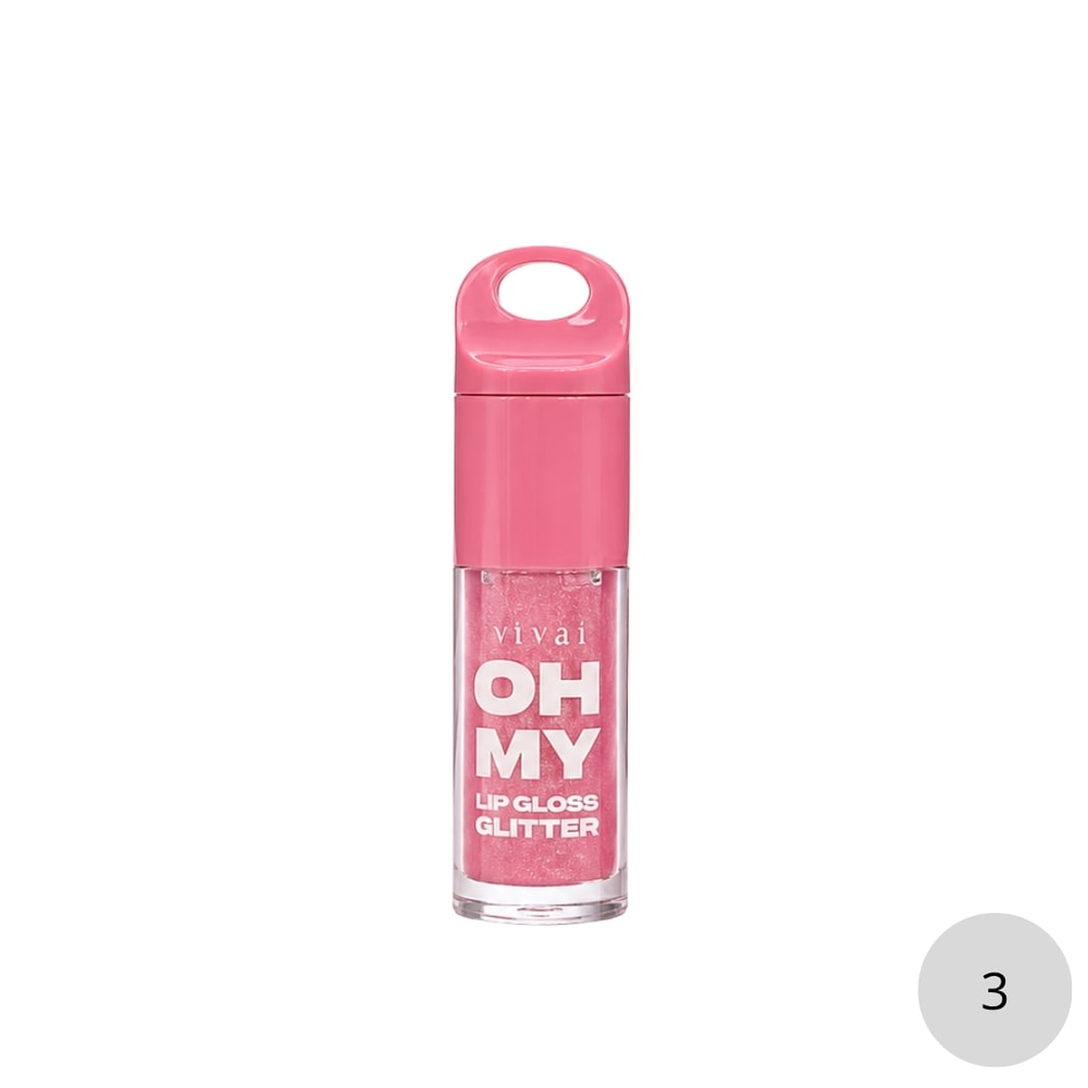 Oh My Lip Gloss Glitter 7ml Vivai