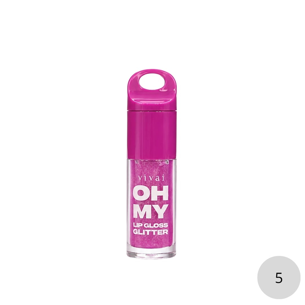Oh My Lip Gloss Glitter 7ml Vivai