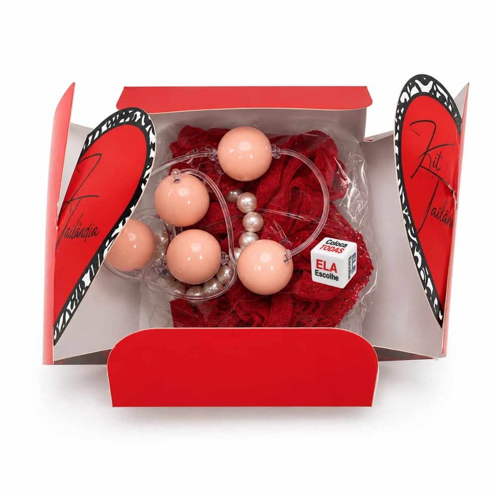 Kit Sensual Tailandesa 3 Itens êxtase