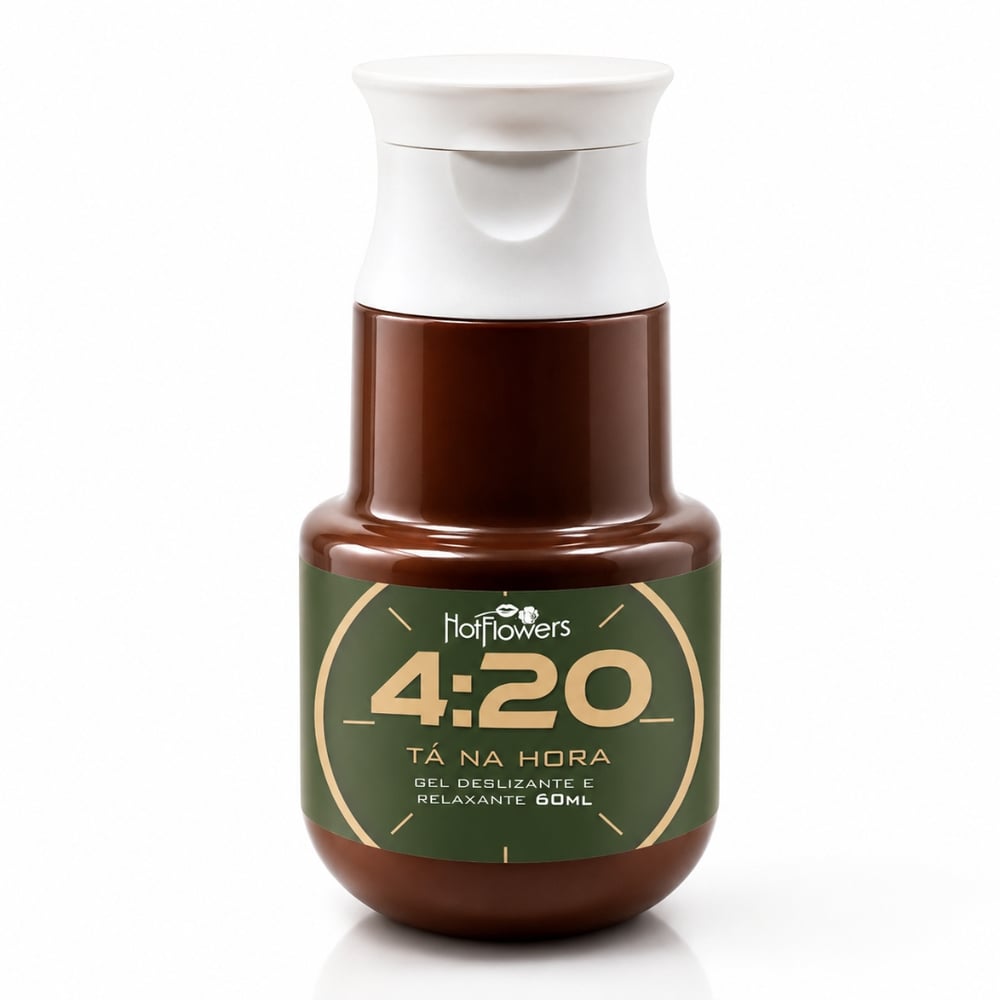 4:20 Gel Deslizante E Relaxante 60ml Hot Flowers