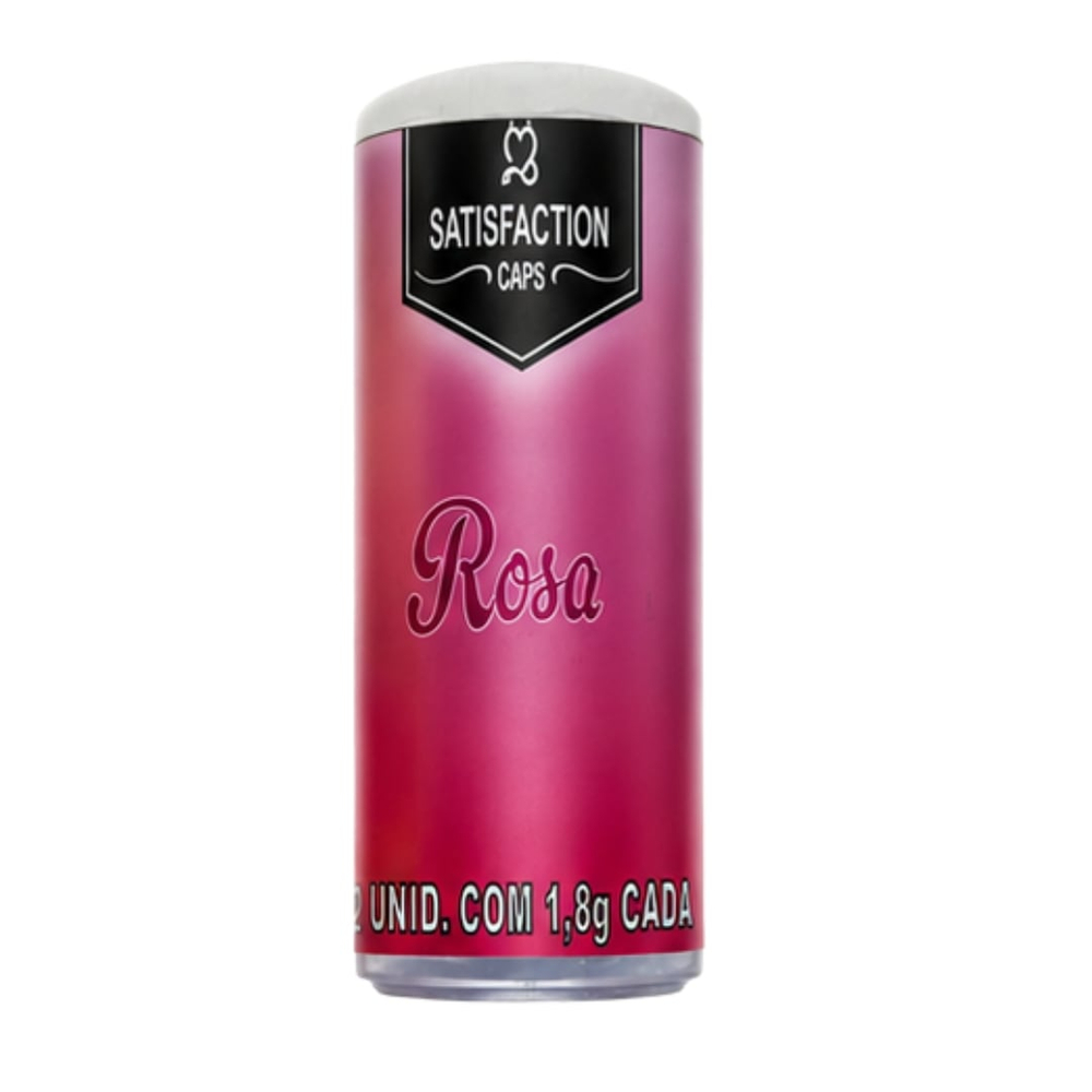 Bolinhas Aromáticas Com óleo Corporal 02 Unidades Satisfaction Caps