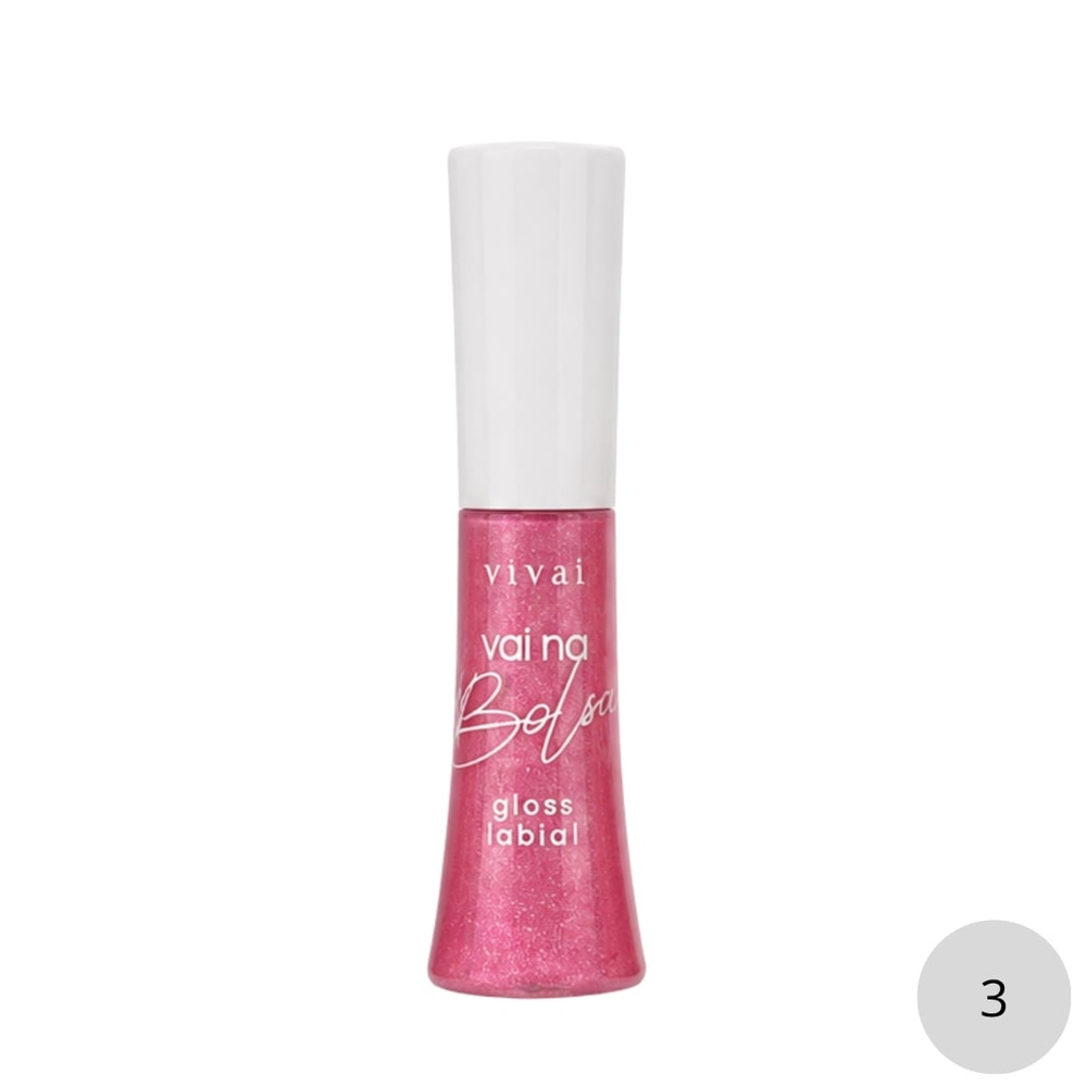 Gloss Colors Linha Vai Na Bolsa 8ml Vivai