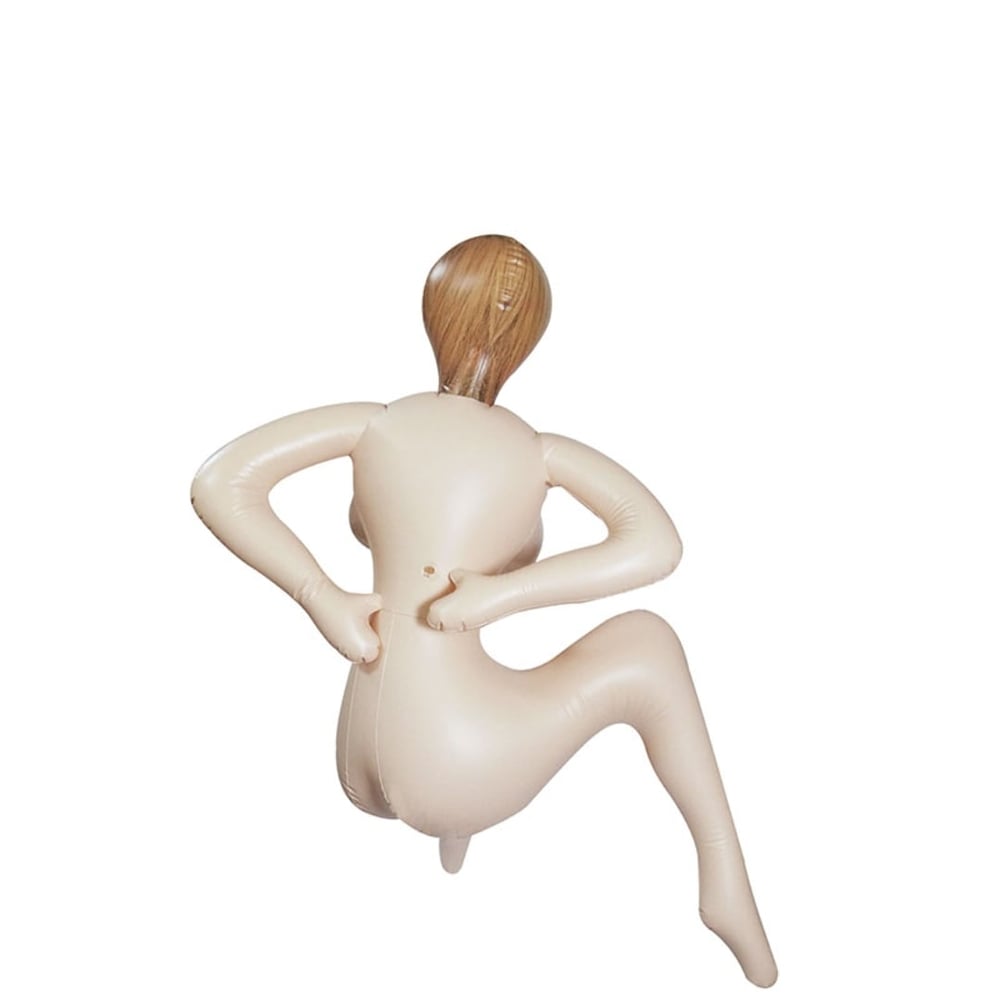 Boneca Inflável Anna Com Rosto 3d Em Posição Sentada Vibe Toys
