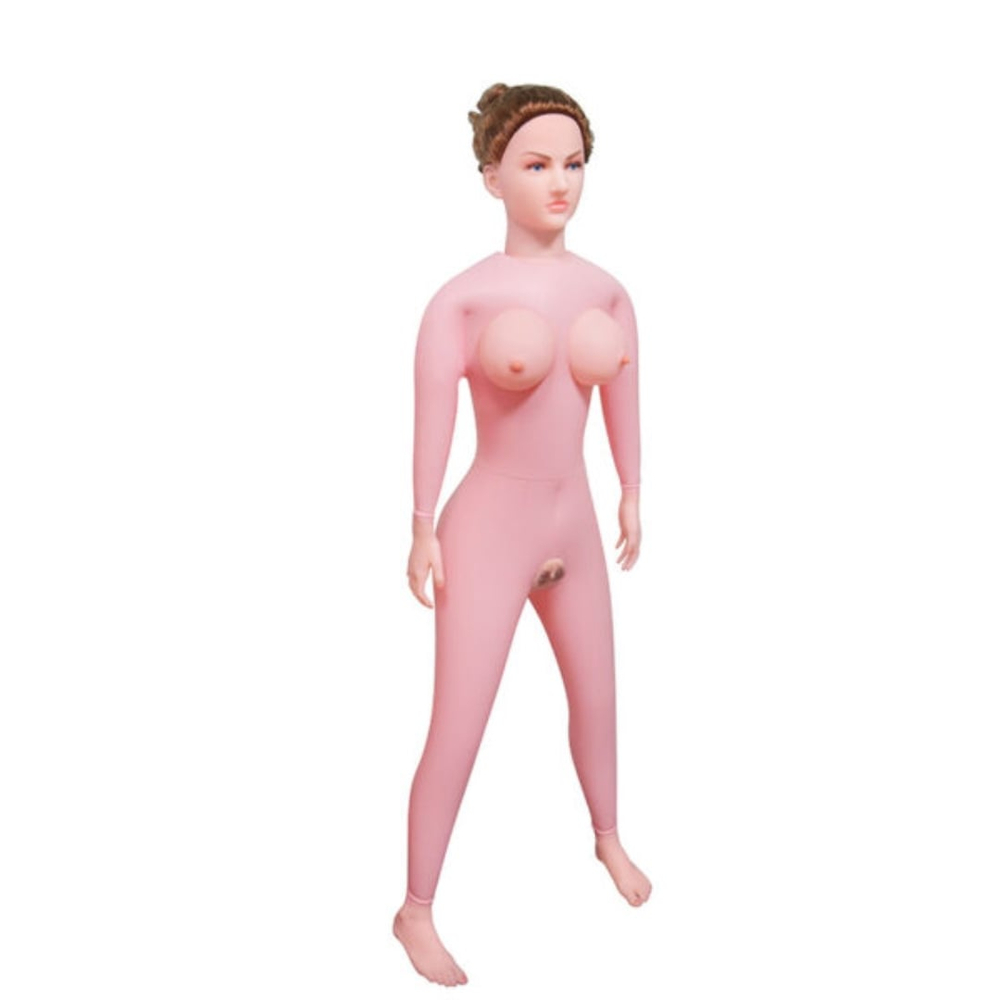 Boneca Inflável Sofhia Com Seios Fartos E Vibração Vibe Toys