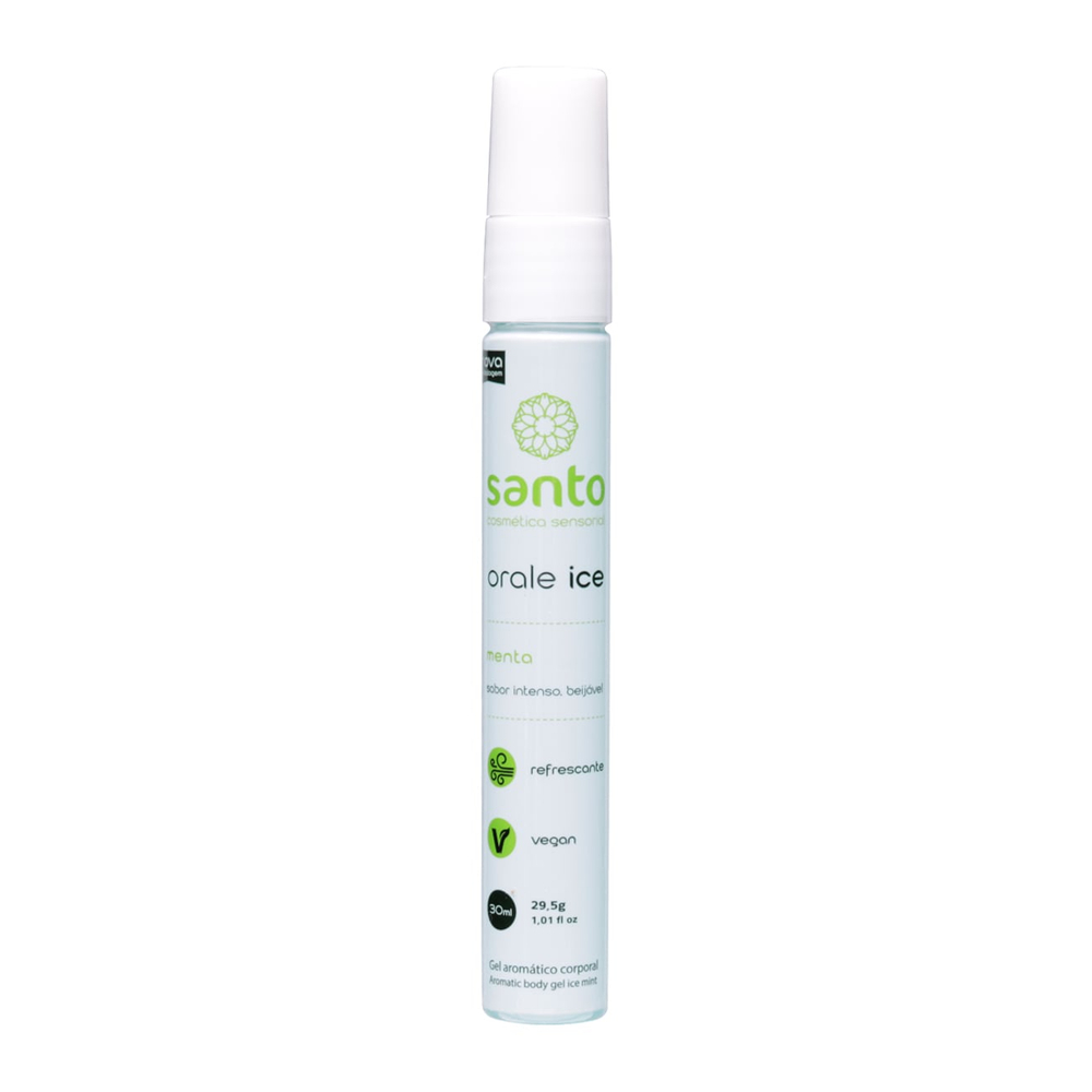 Orale Ice Gel Beijável 30ml Santo
