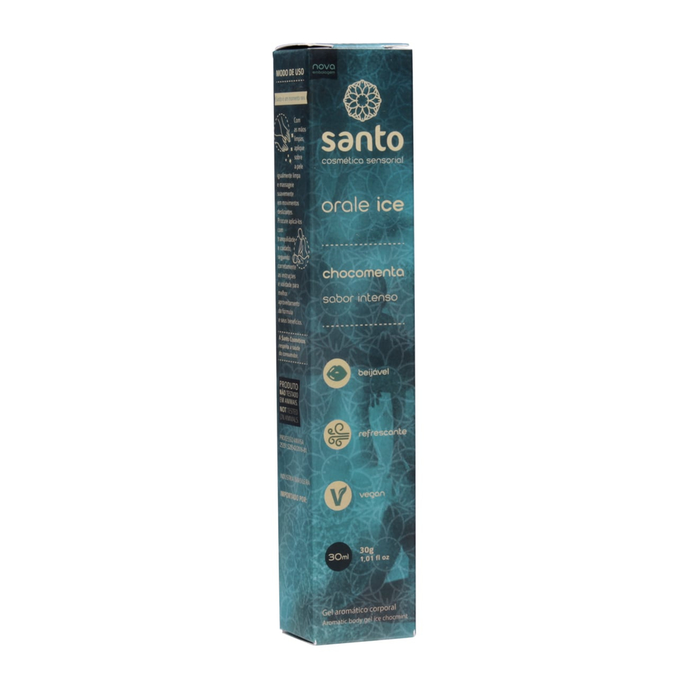Orale Ice Gel Beijável 30ml Santo