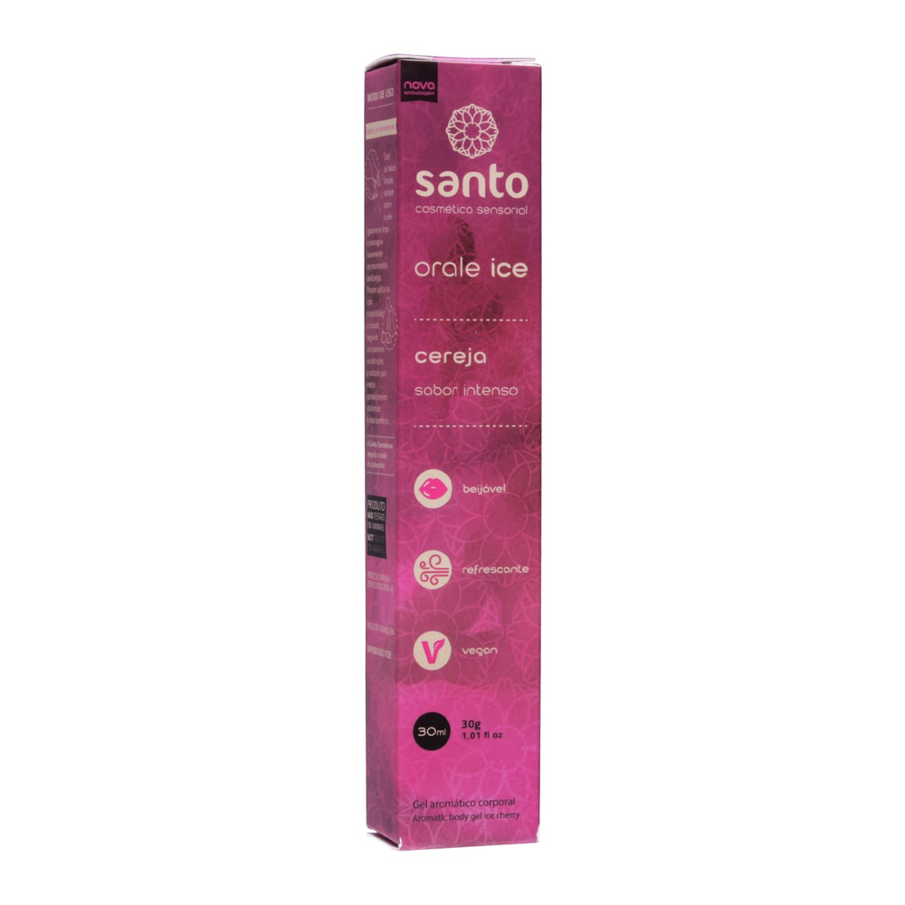 Orale Ice Gel Beijável 30ml Santo