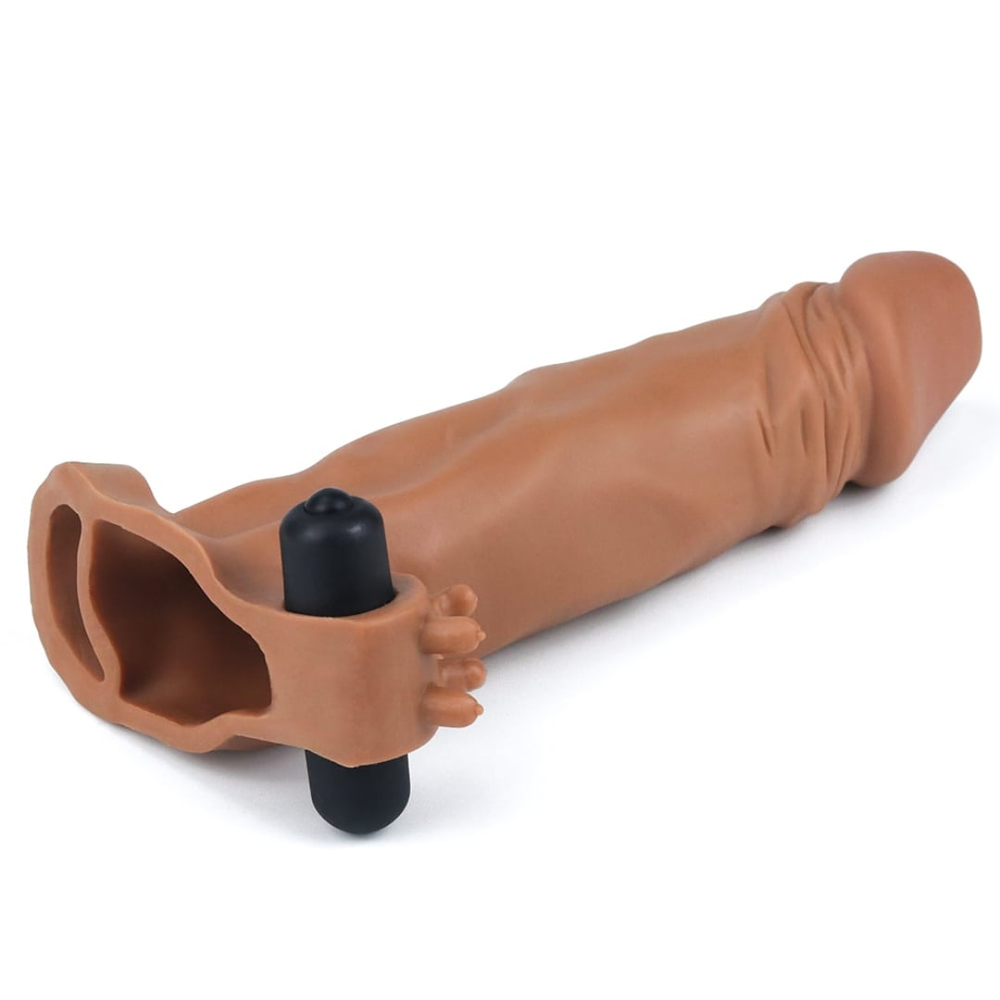 Capa Peniana Com Extensor E Anel Para Escroto Lovetoy