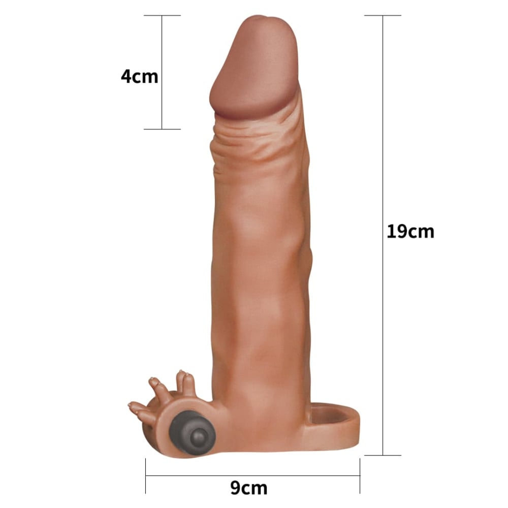 Capa Peniana Com Extensor E Anel Para Escroto Lovetoy