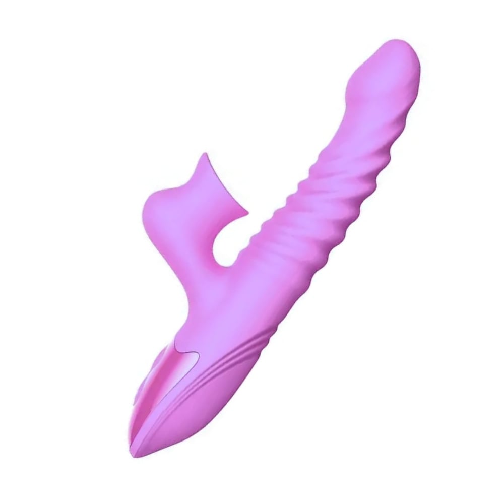 Vibrador Recarregável Vai E Vem 7 Modos De Vibração
