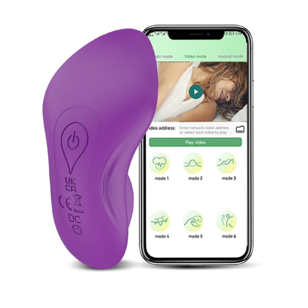 Calcinha Vibratória 9 Modos De Vibração App Control Vibe Toys