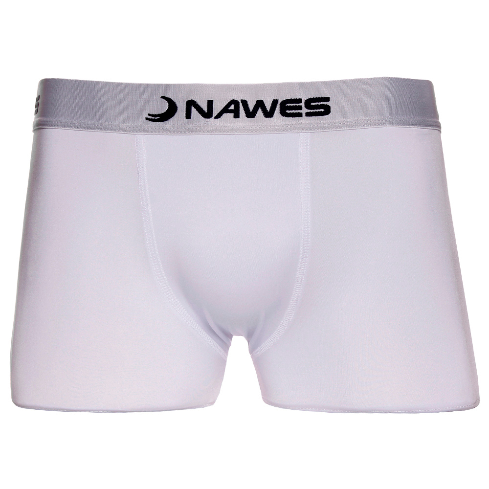 Cueca Boxer Lisa Em Cotton Penteado Nawes