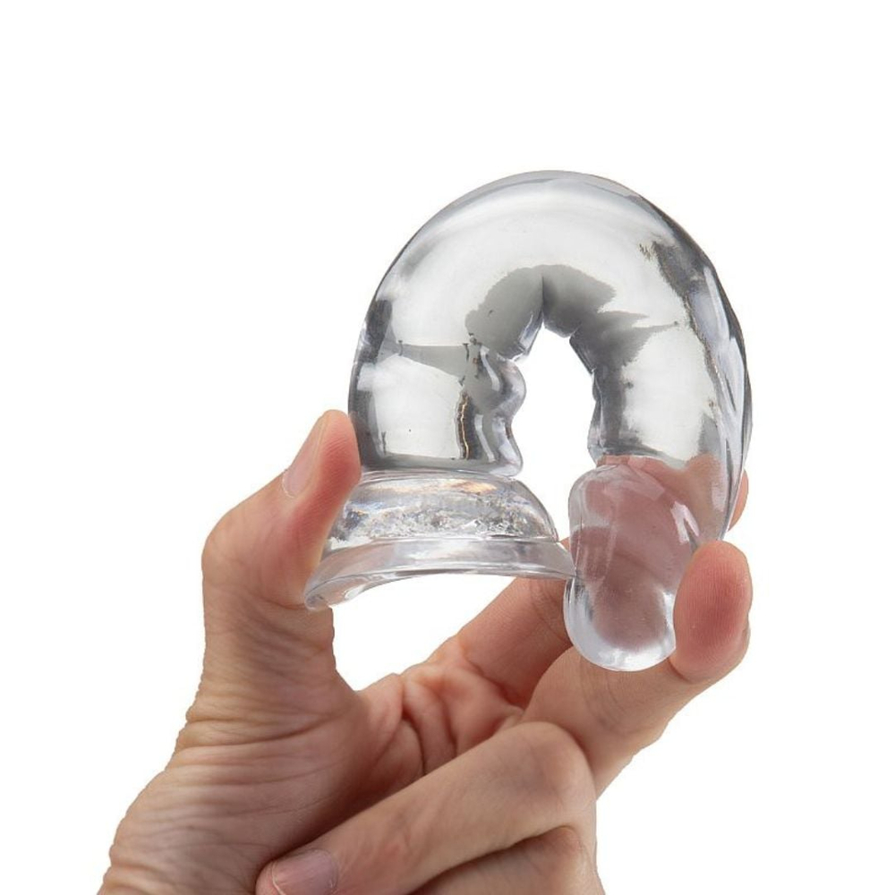 Pênis Realístico Jelly Com Ventosa 14,8 X 3cm Vibe Toys