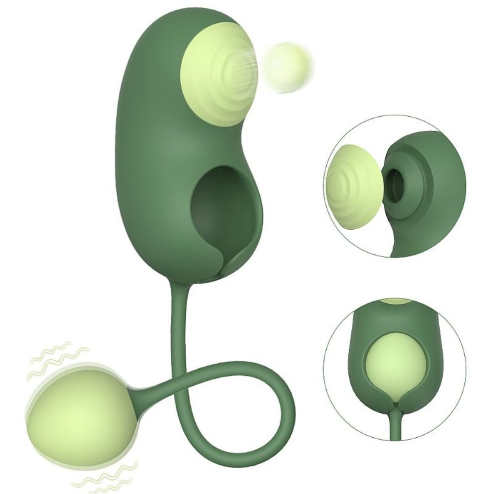 Bullet Pea Pod Com Formato De Feijão Com Pulsação S Hande