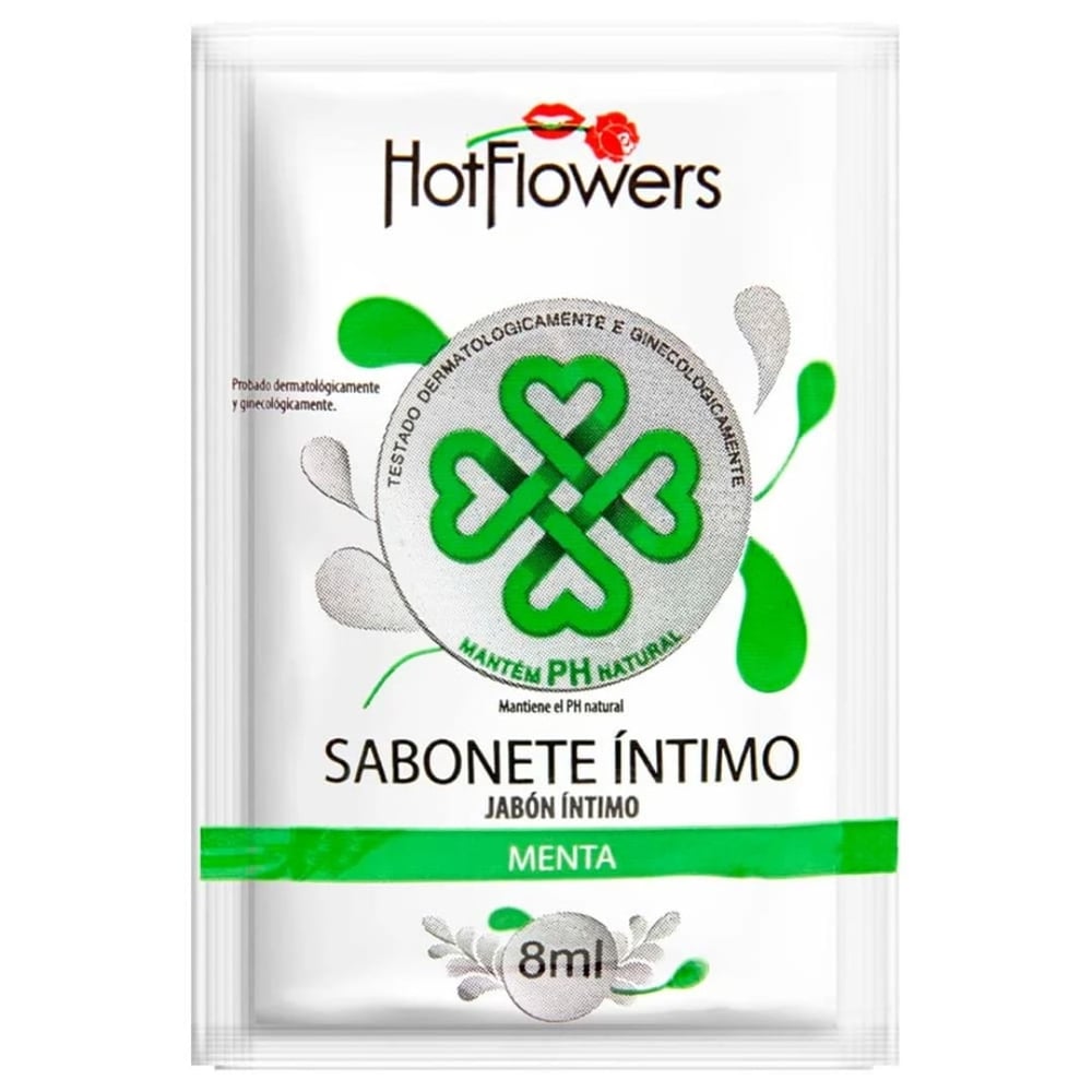 Sabonete íntimo Sachê 8 Ml Hot Flowers