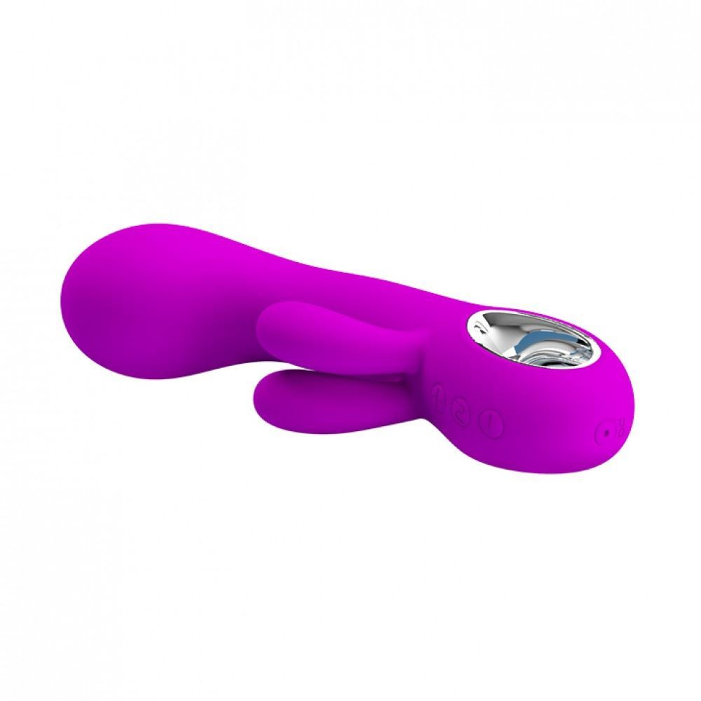 Vibrador Ponto G Duplo Valentine 7 Vibrações Pretty Love