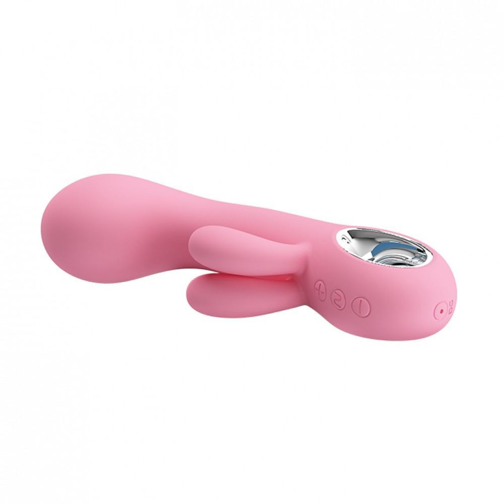 Vibrador Ponto G Duplo Valentine 7 Vibrações Pretty Love