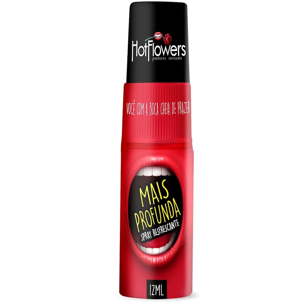 Mais Profunda Spray Oral 12 Ml Hot Flowers