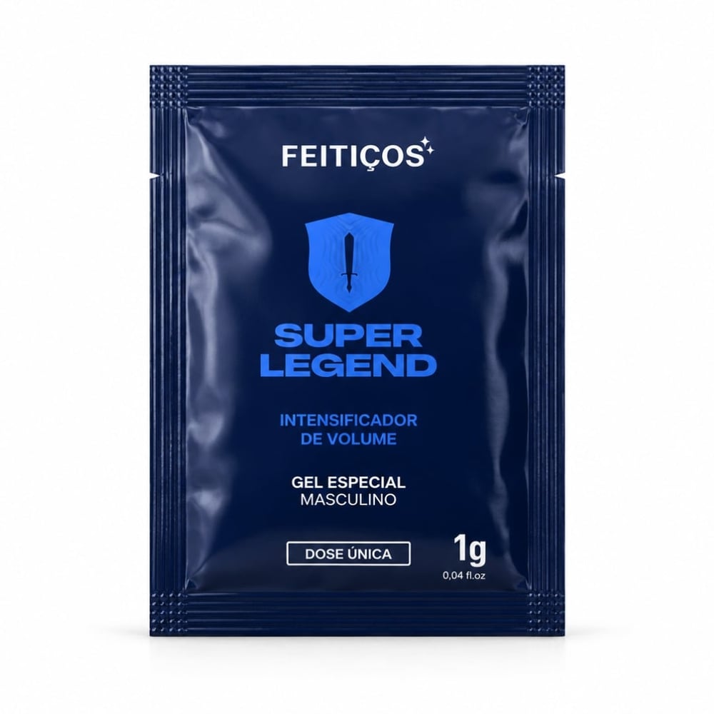 Sachê Super Legend Gel Masculino 1g Feitiços