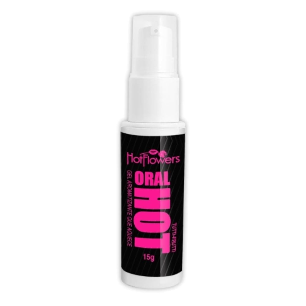 Gel Aromatizante Oral Hot 15g Hot Flowers