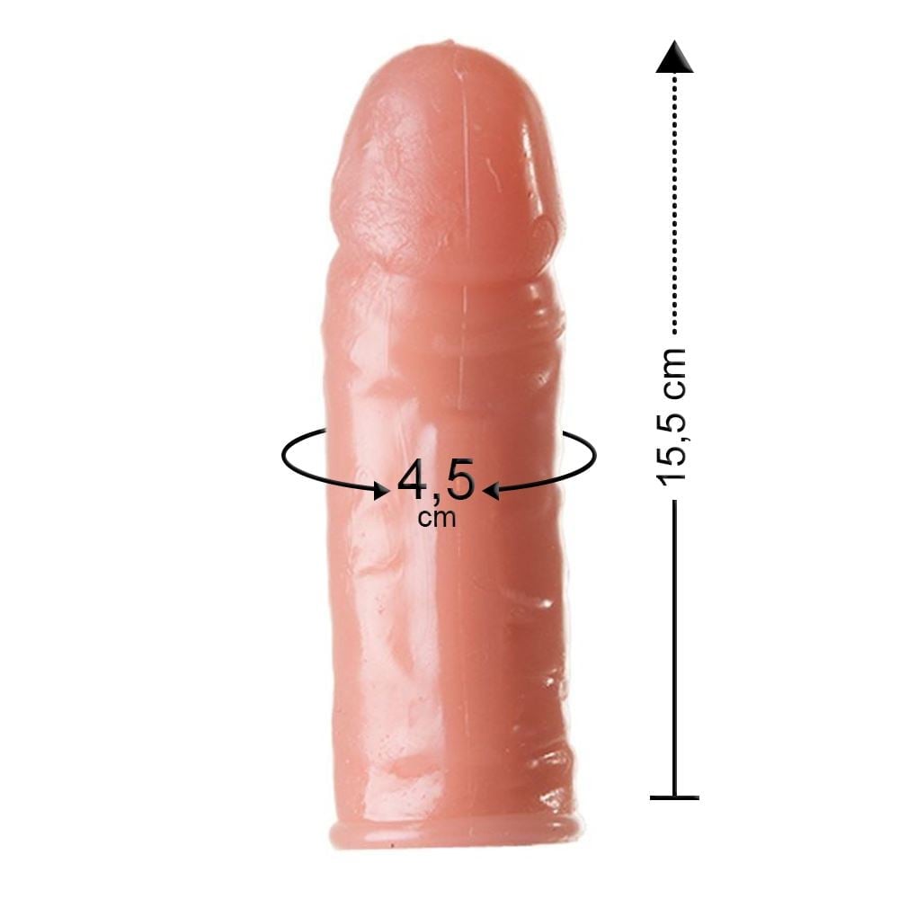 Capa Peniana Extensora 17 X 4,5 Cm Hot Flowers