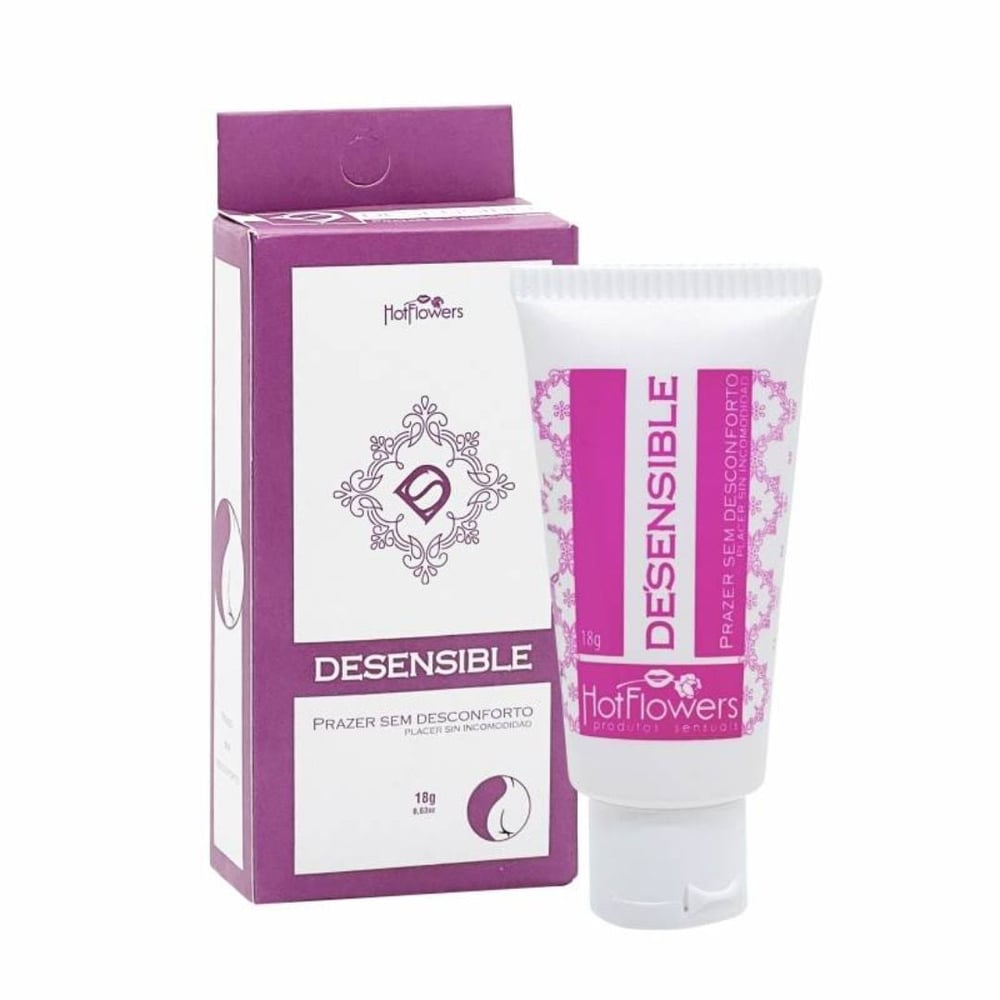 Desensible Gel Dessensibilizante Anal 18g Hot Flowers