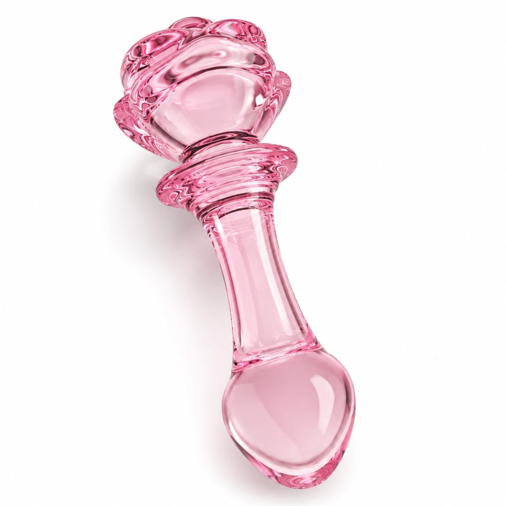 PLUG ANAL LOVELY GLASS ROMANCE COM FLOR LOVETOY
