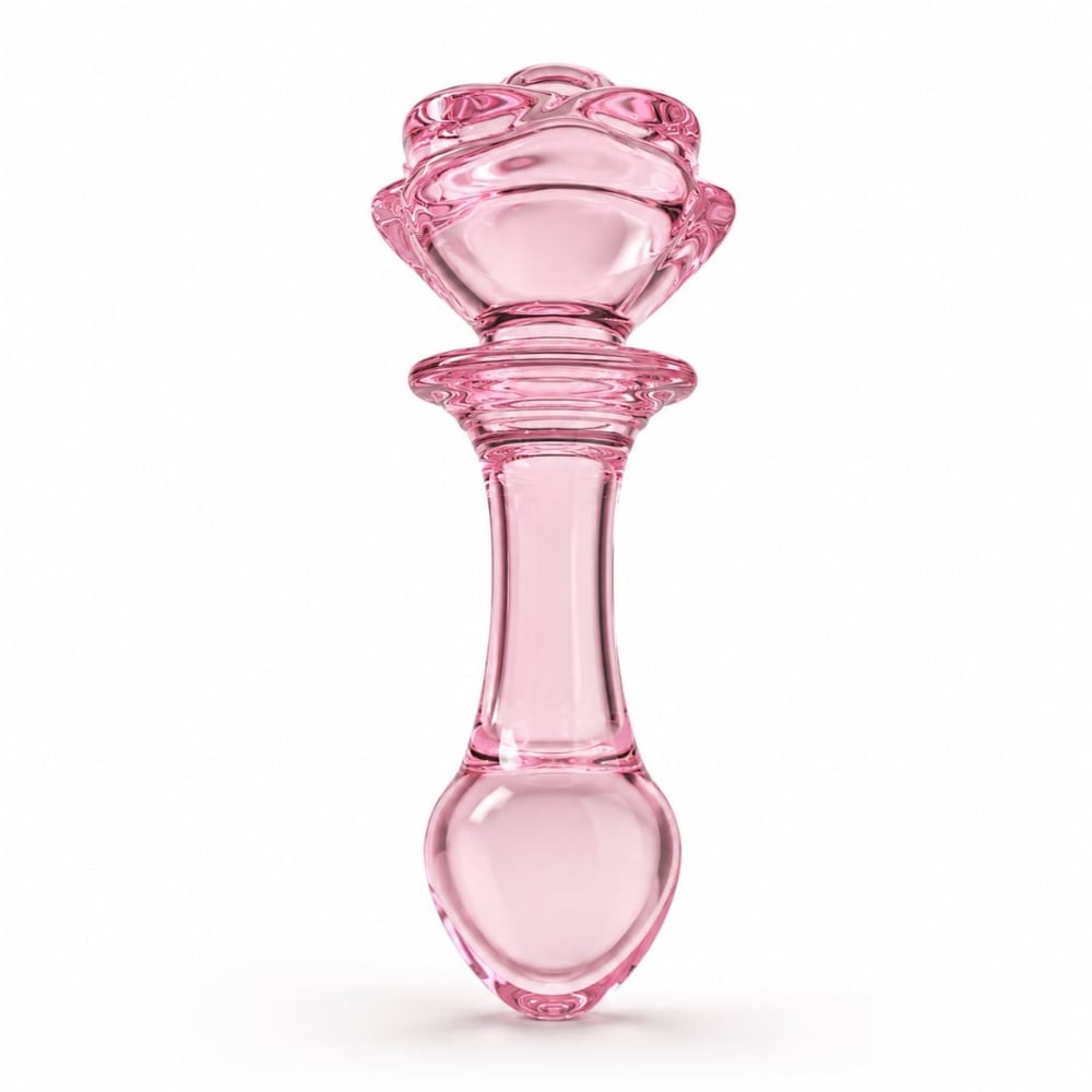 PLUG ANAL LOVELY GLASS ROMANCE COM FLOR LOVETOY