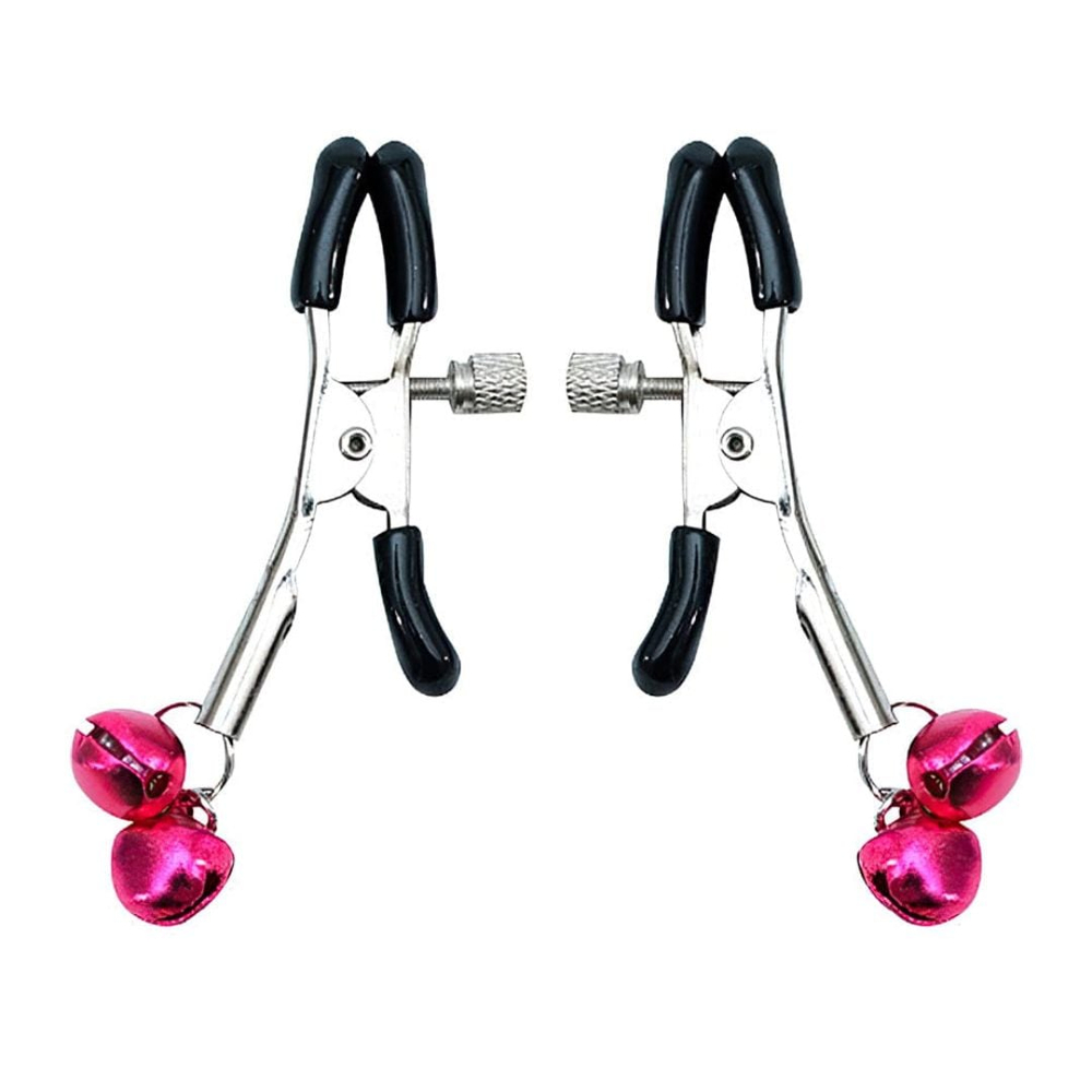 Grampos Colors Para Os Seios Com Adorno Em Metal Vibe Toys