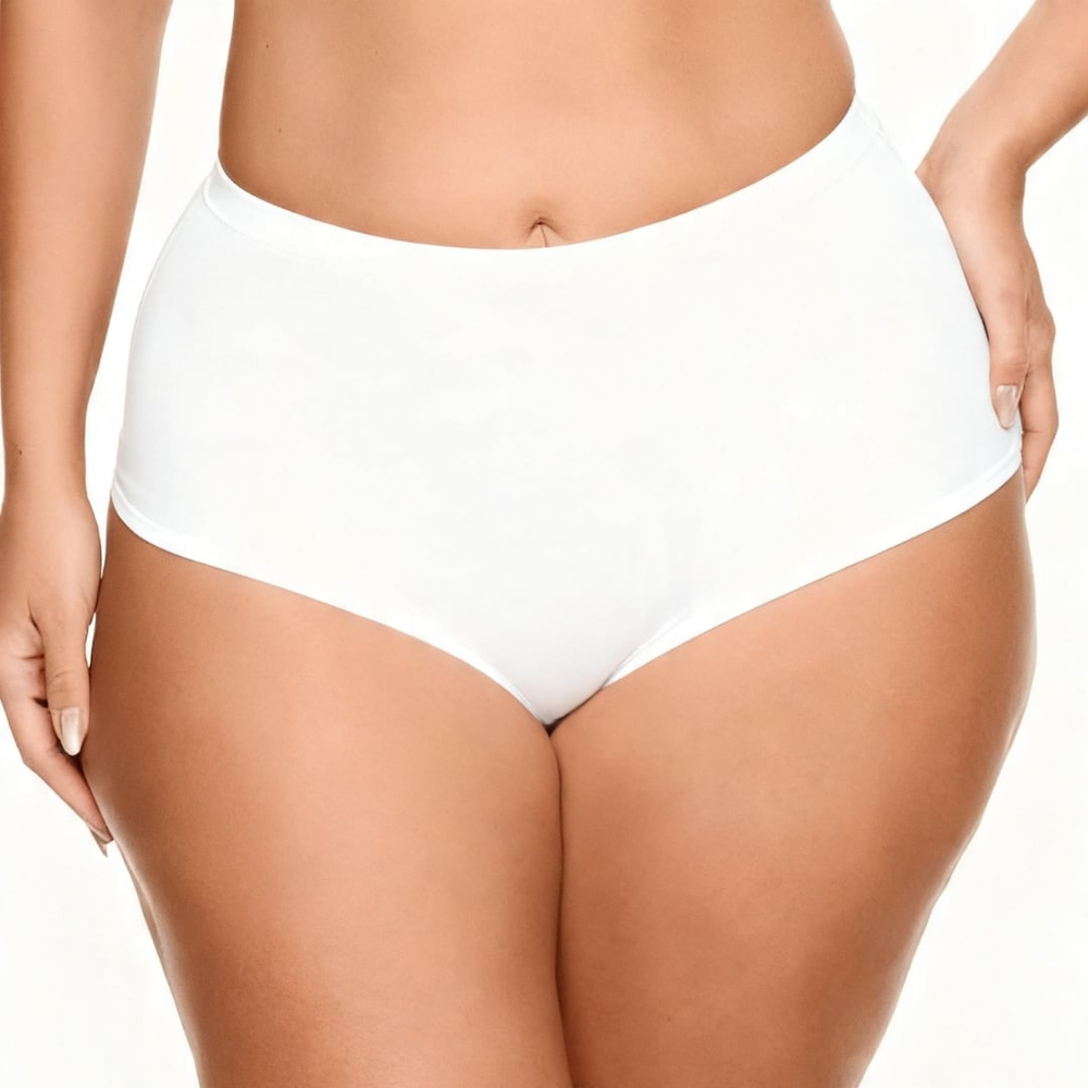 Calcinha Plus Size Cintura Alta Maxi Nayane
