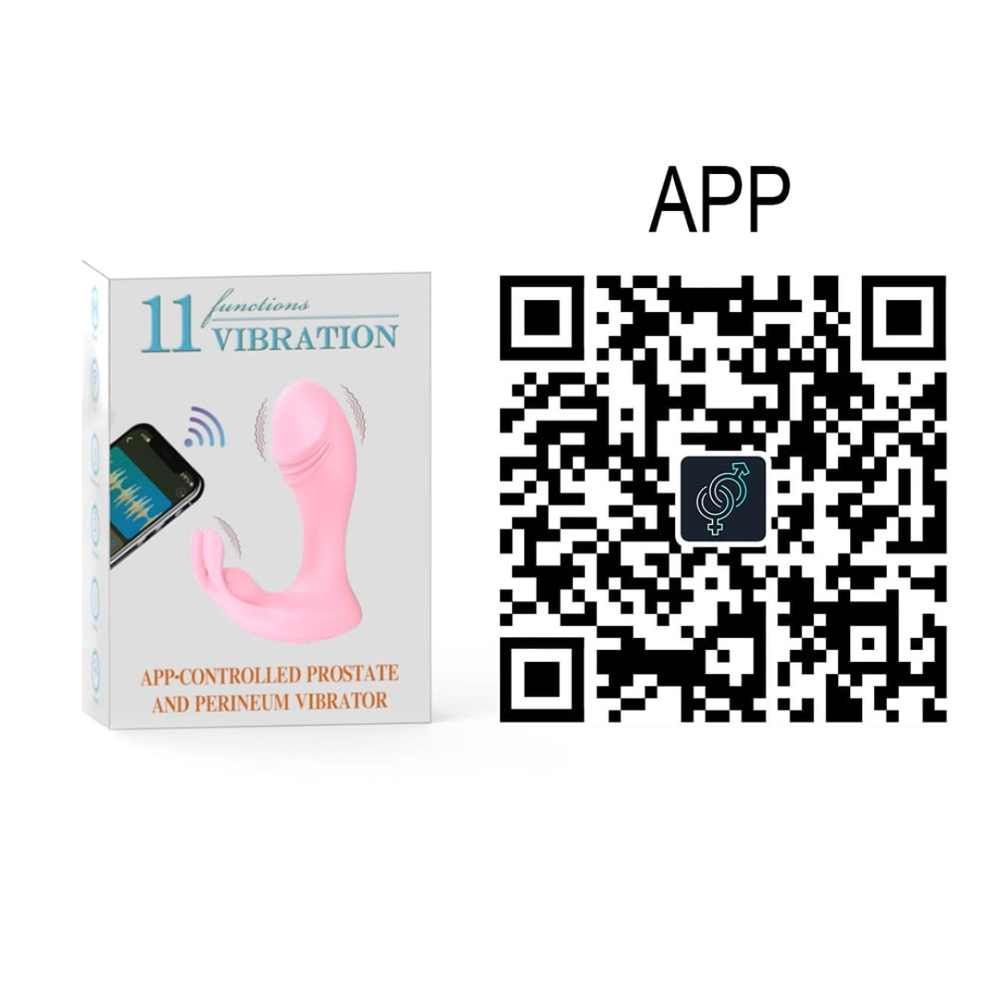 Estimulador De Clitóris Com Penetrador 10 Vibrações App Control Vibe Toys
