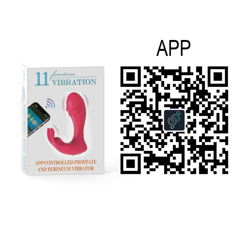 Estimulador De Clitóris Com Penetrador 10 Vibrações App Control Vibe Toys