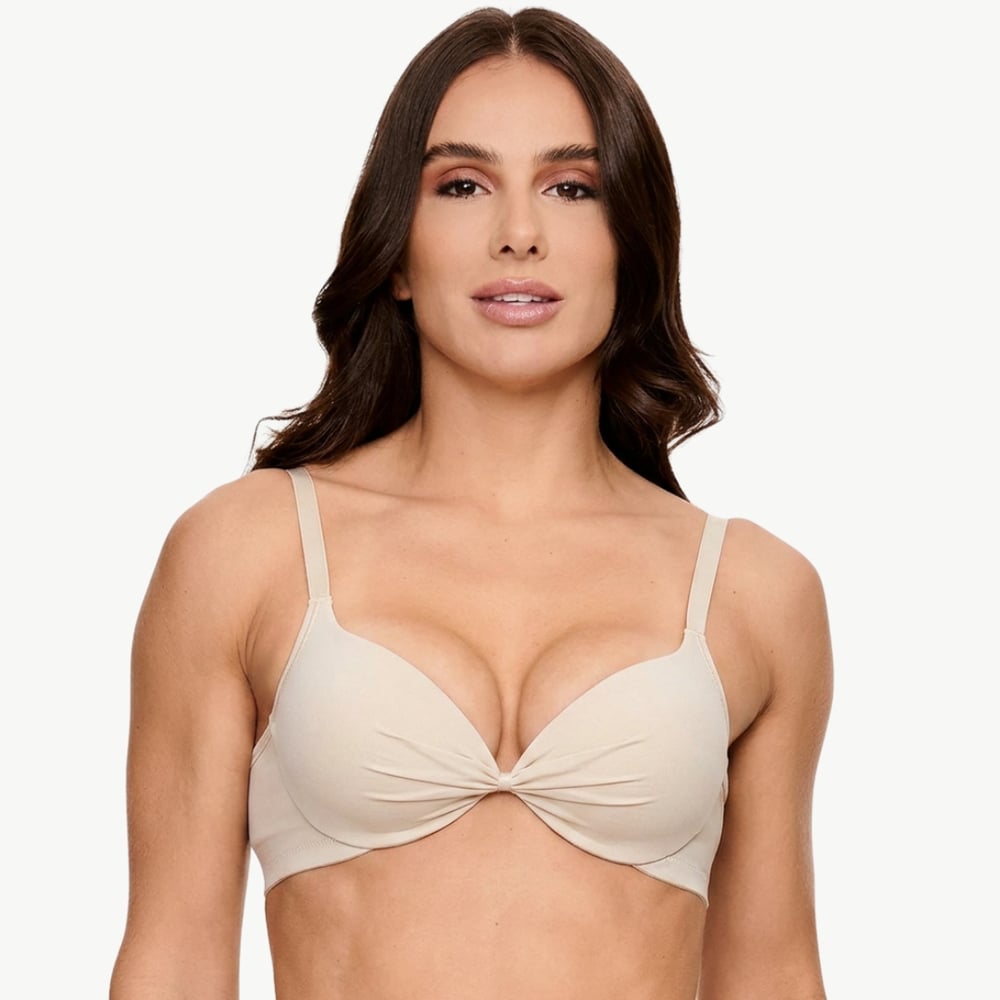 Sutia Push Up Bombom Liso Nayane