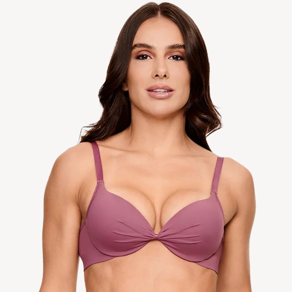 Sutia Push Up Bombom Liso Nayane