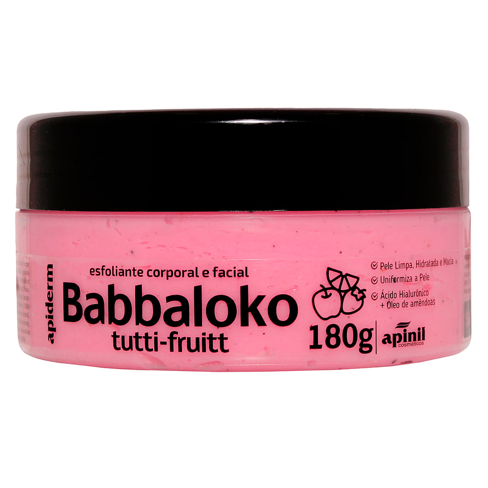 Apiderm Esfoliante Corporal E Facial 180g Apinil Cosméticos