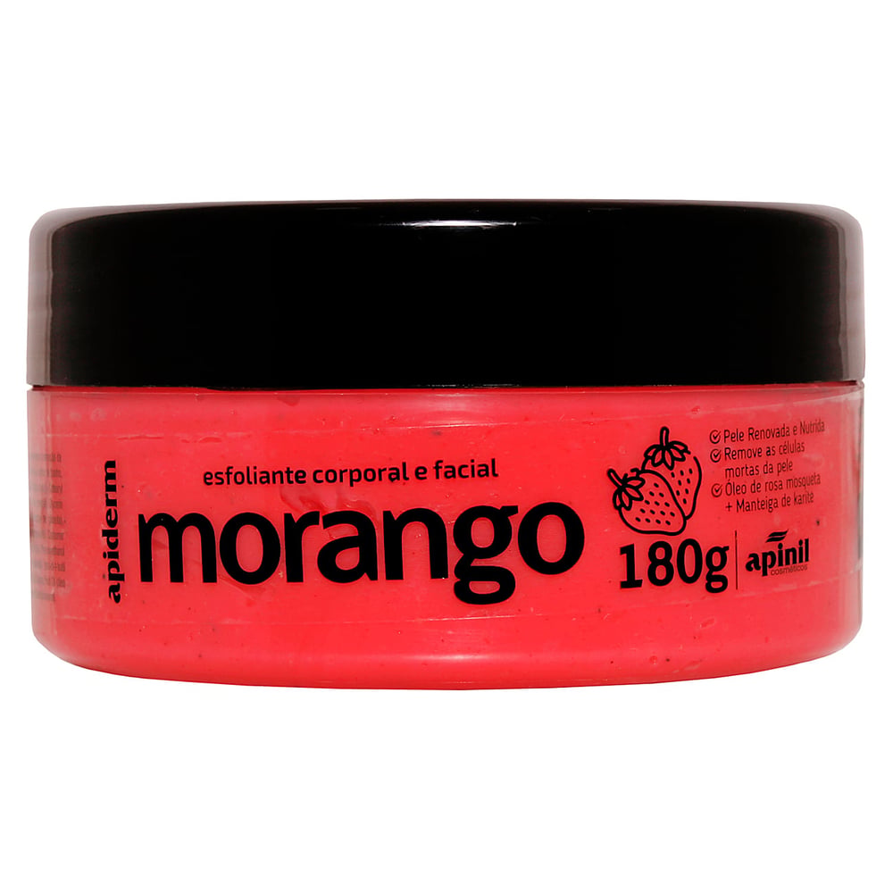 Apiderm Esfoliante Corporal E Facial 180g Apinil Cosméticos