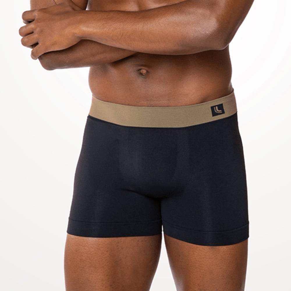 Cueca Boxer Microfibra Sem Costura Astral Lupo