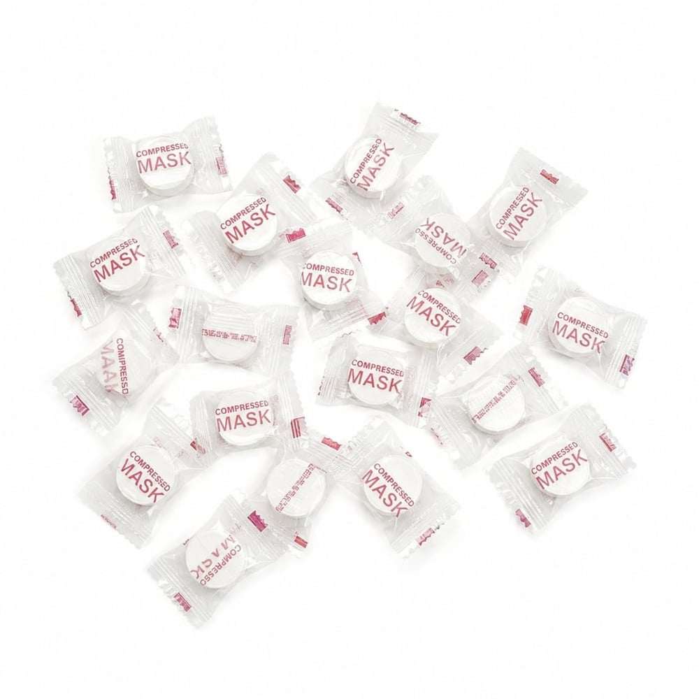 Toalha Comprimida Pacote 30 Unidades Vibe Toys