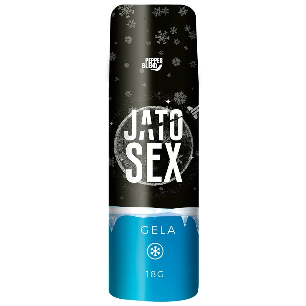 Jato Sex Gela Gel Retardante Beijável 18g Pepper Blend