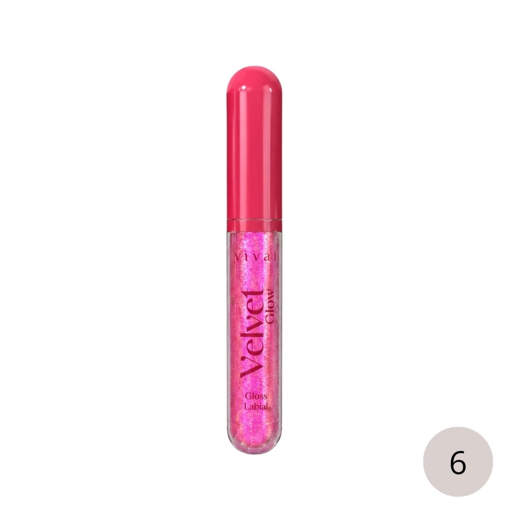 Gloss Labial Velvet Glow 2,5ml Vivai