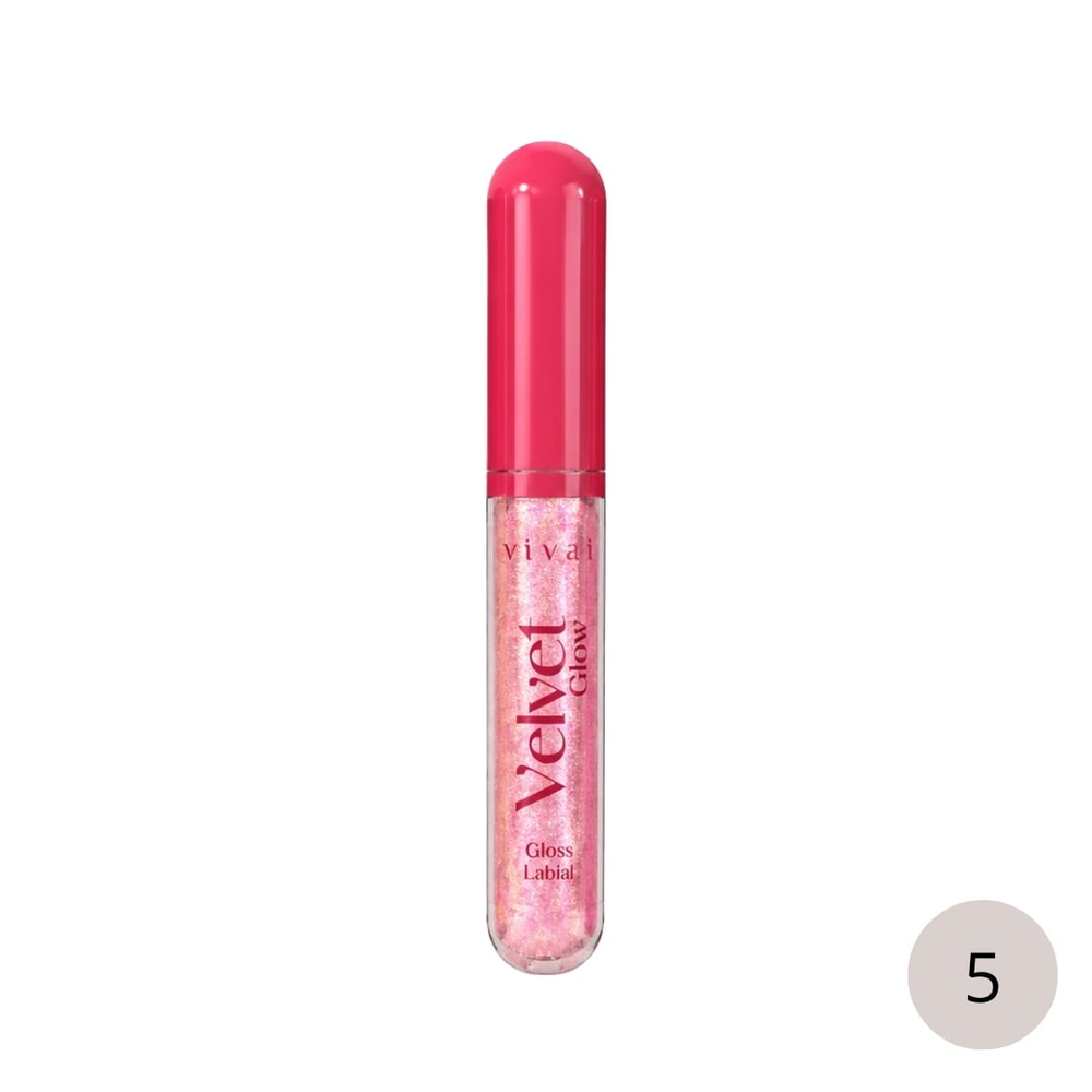 Gloss Labial Velvet Glow 2,5ml Vivai