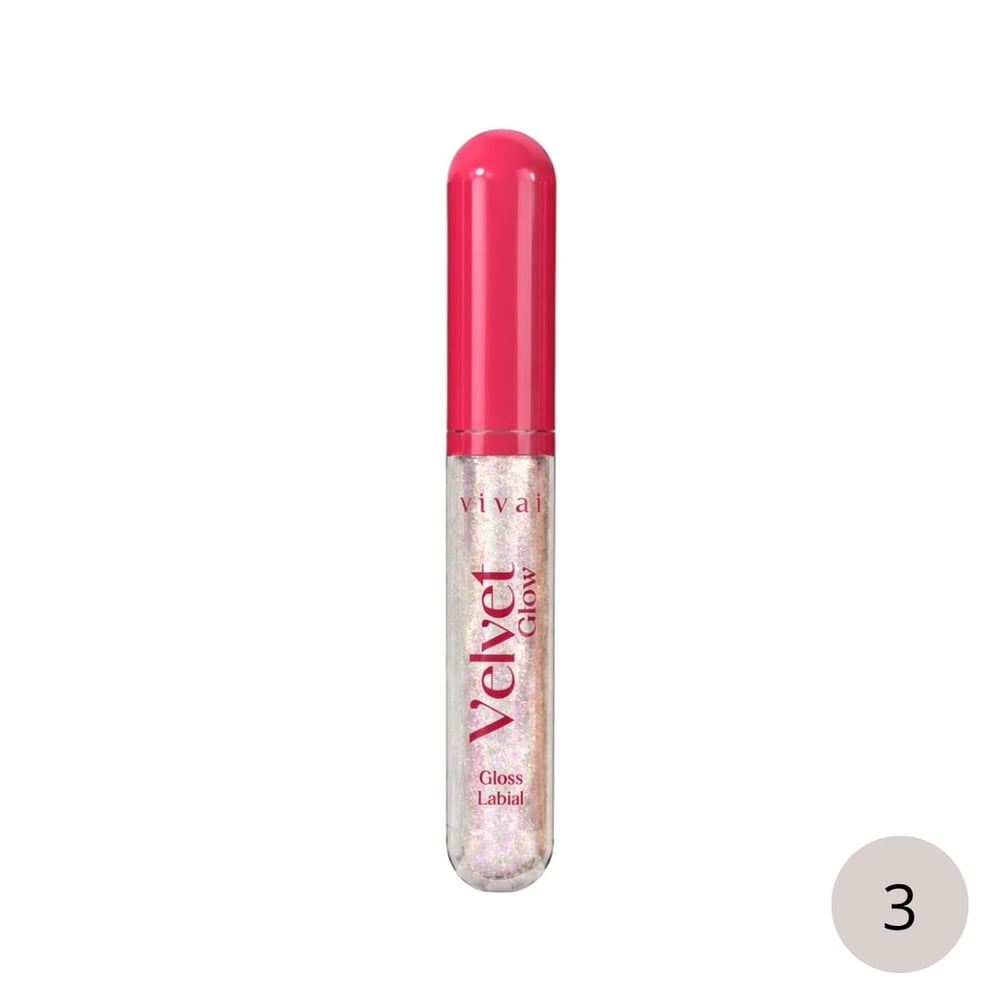 Gloss Labial Velvet Glow 2,5ml Vivai