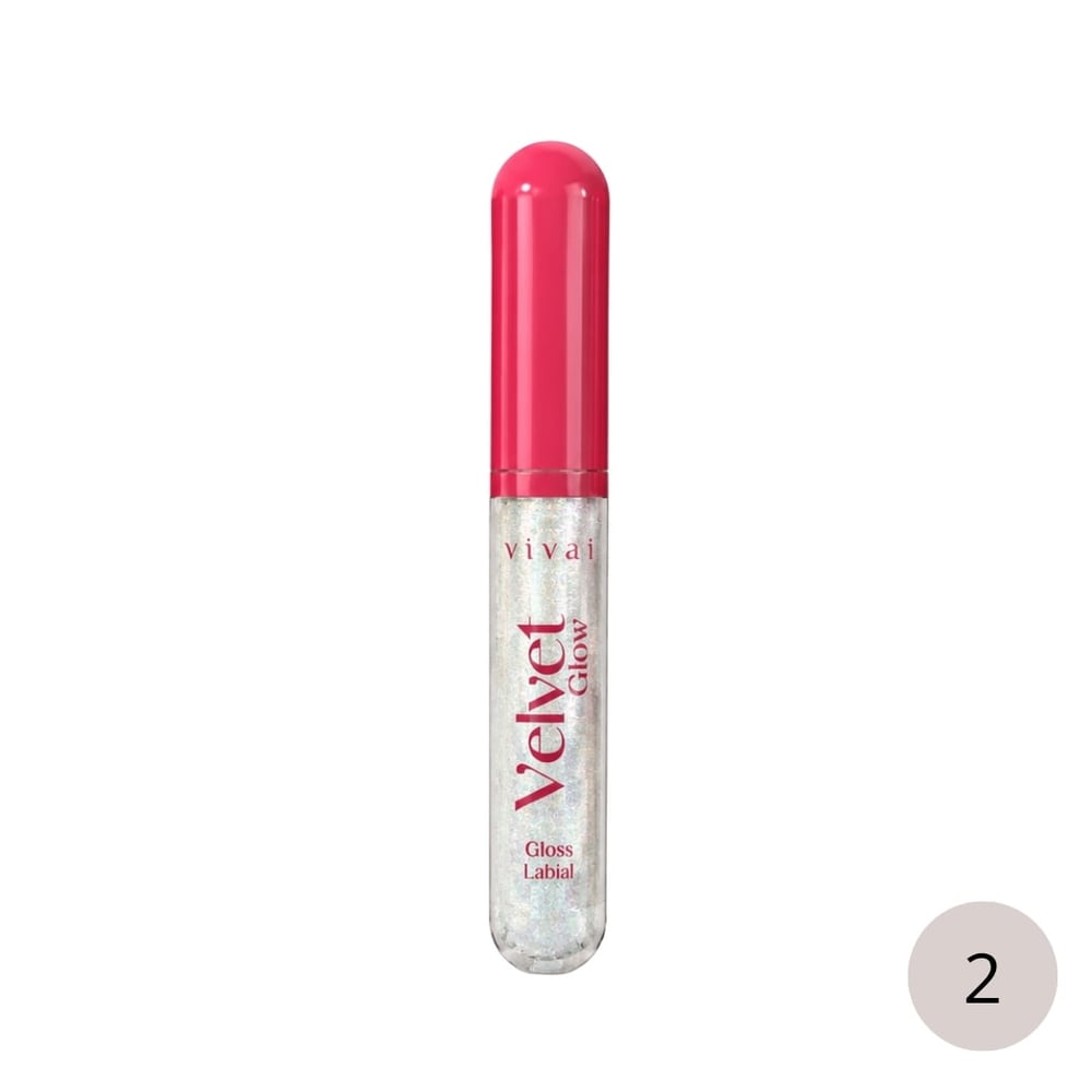 Gloss Labial Velvet Glow 2,5ml Vivai