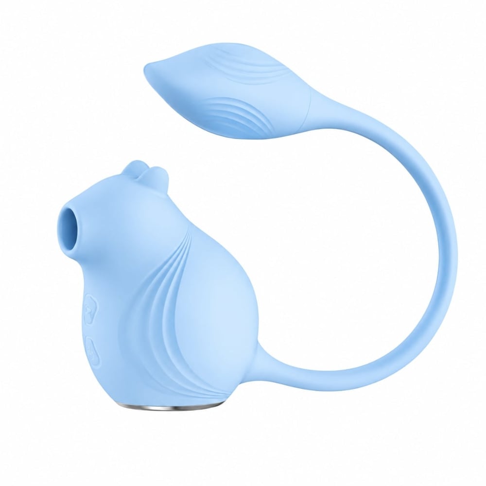 Vibrador Little Mouse Recarregável 9 Modos De Pulsação E Vibração Sl