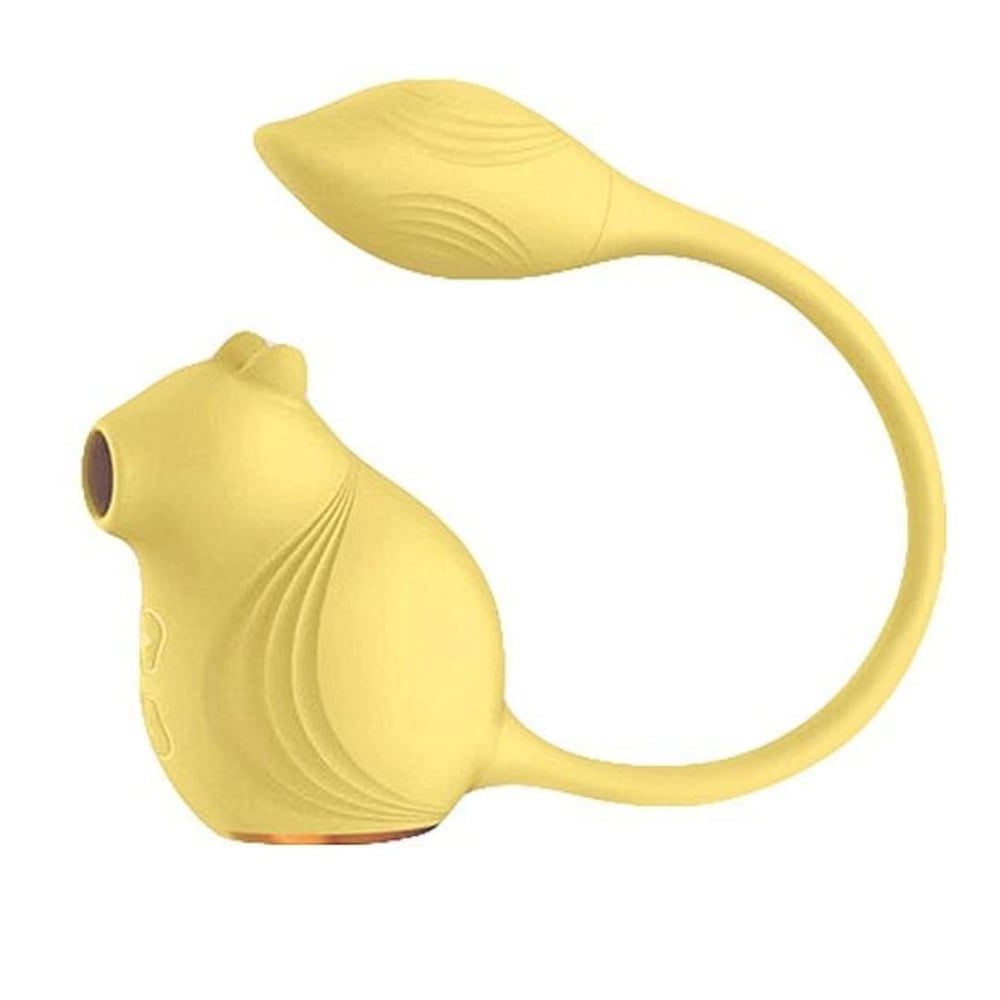 Vibrador Little Mouse Recarregável 9 Modos De Pulsação E Vibração Sl