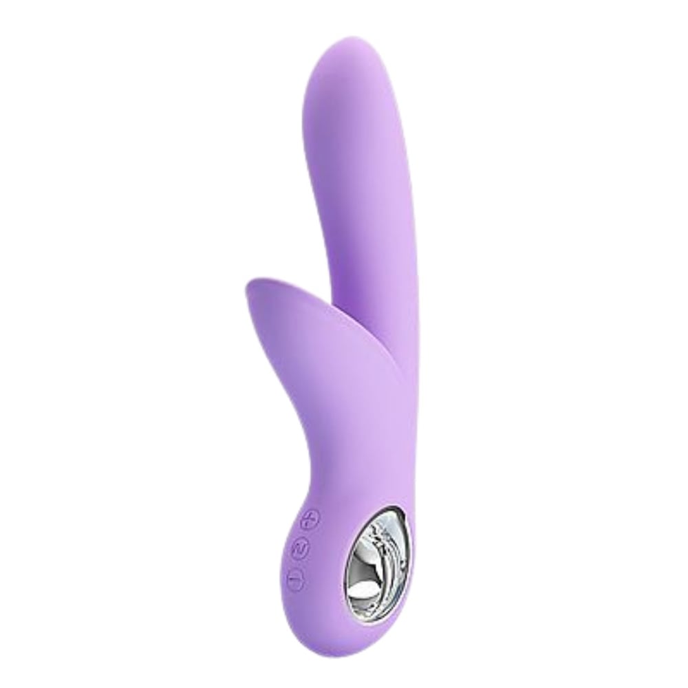 Vibrador Com Estimulador Clitoriano Carol Pretty Love
