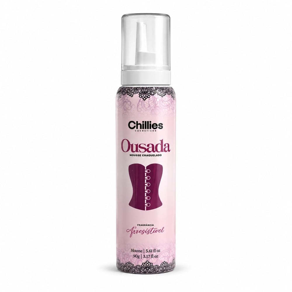 Ousada Mousse Craquelado 90g Chillies Cosméticos