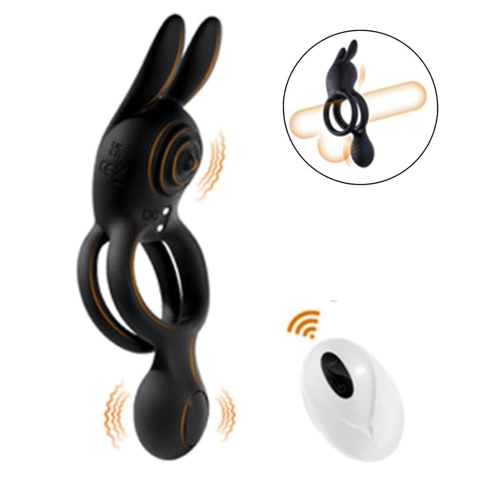 Anel Peniano Duplo Com Estimulador Clitoriano E Plug 9 Vibrações Vibe Toys