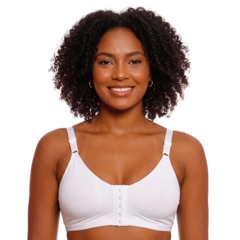 Sutiã Sem Bojo Com Abertura Frontal Plumas Lingerie